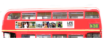 alpha bus Life no wording abov